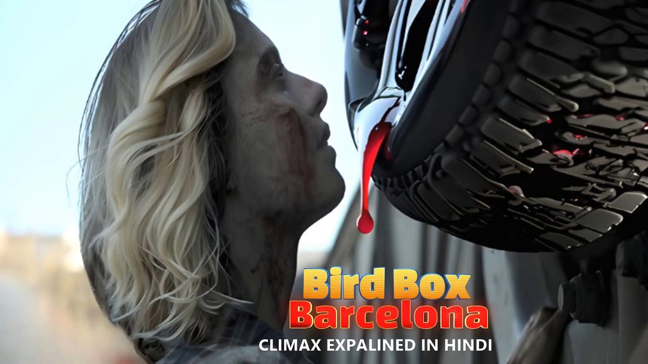 Bird Box Barcelona (2023) Film Explained in Hindi/English | CLIMAX EXPLAINED IN HINDI
