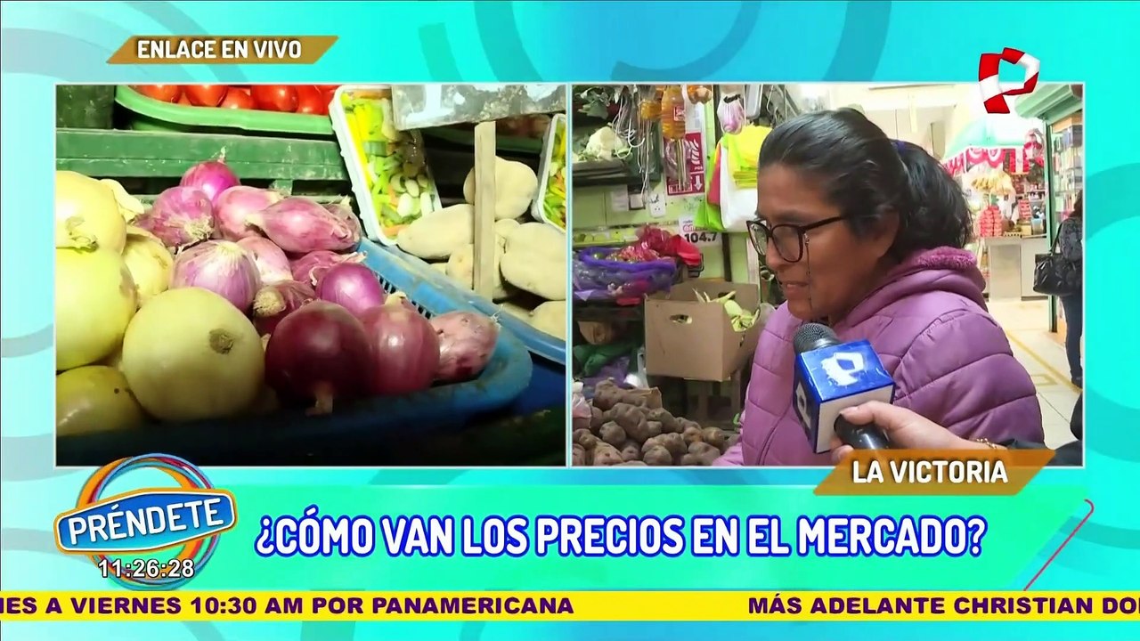 Cebolla y limón por las nubes: Reportan aumento de precios en el mercado Manco Cápac de La Victoria