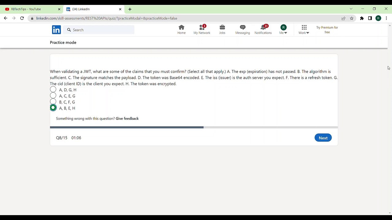 Linkedin REST API Assessment Answers 2023 - Linkedin Rest API Quiz Answers - Linkedin REST API Skill Test Answers 2023