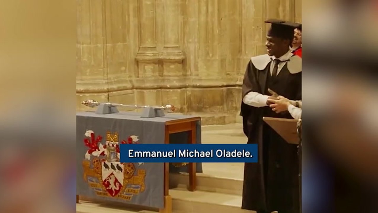 Student with ‘longest name in university’s history’ graduates in Kent