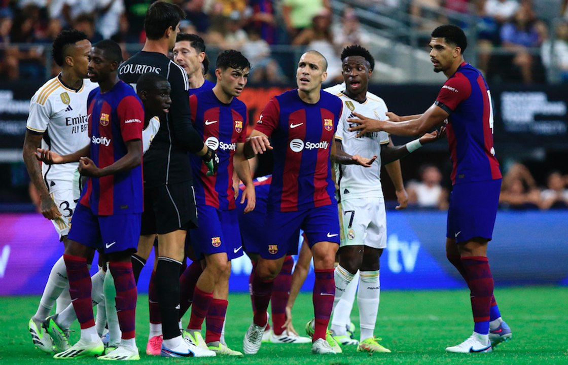 (VIDEO) El Clásico se pinta de bluagrana con una goleada 3x0 al Real Madrid