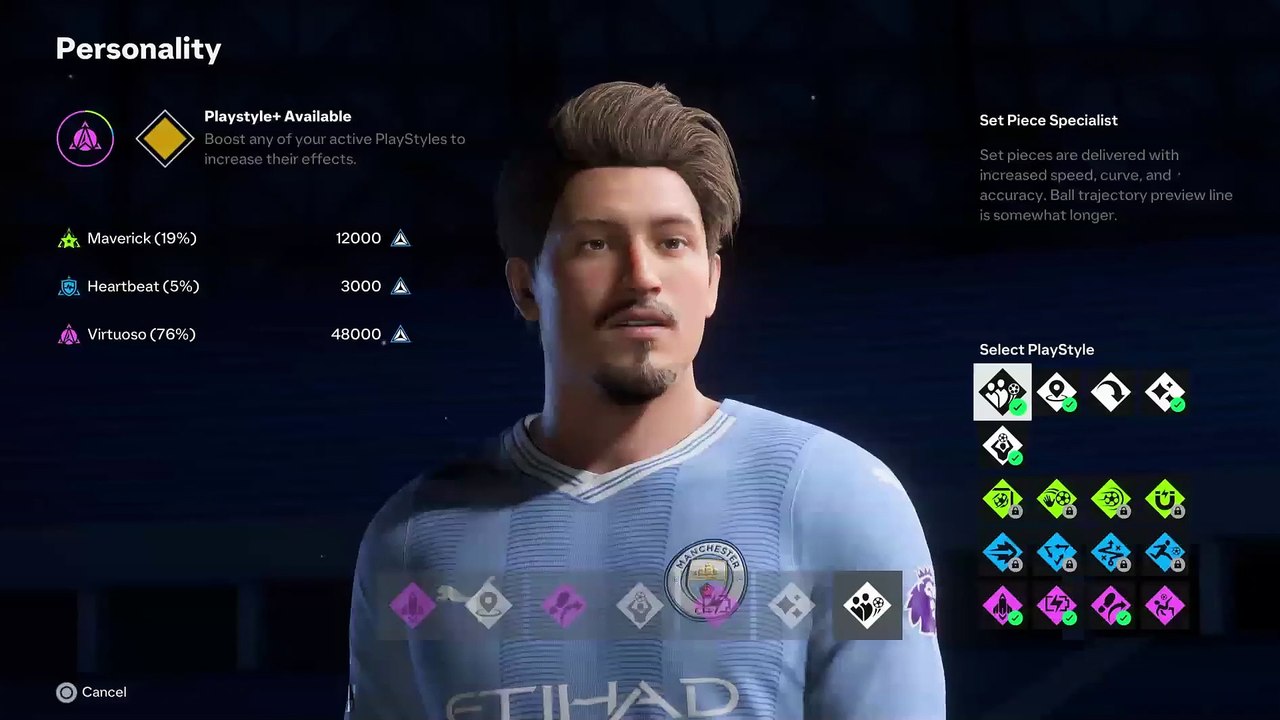 EA SPORTS FC 24 - Personalidad del jugador 2.0