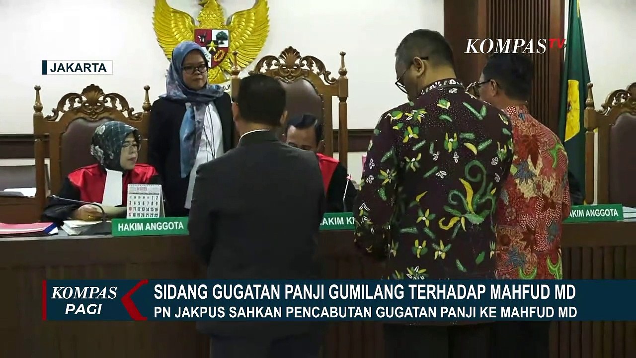PN Jakpus Mengesahkan Pencabutan Gugatan Panji Gumilang ke Mahfud MD!