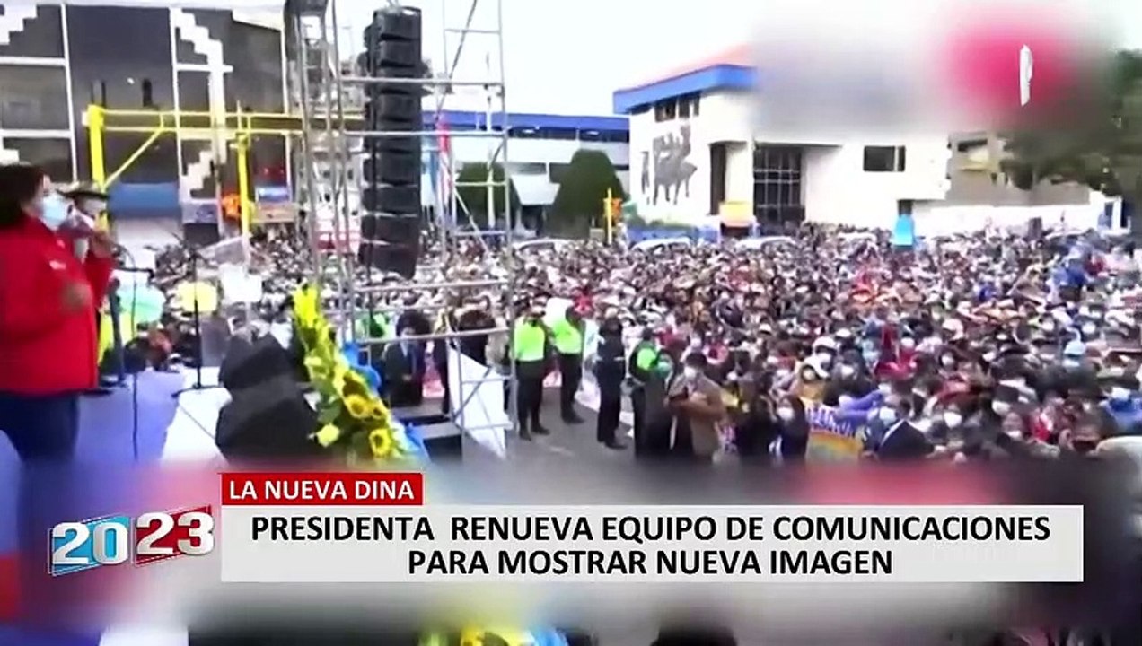 Presidenta Dina Boluarte renueva equipo de comunicaciones para mostrar nueva imagen