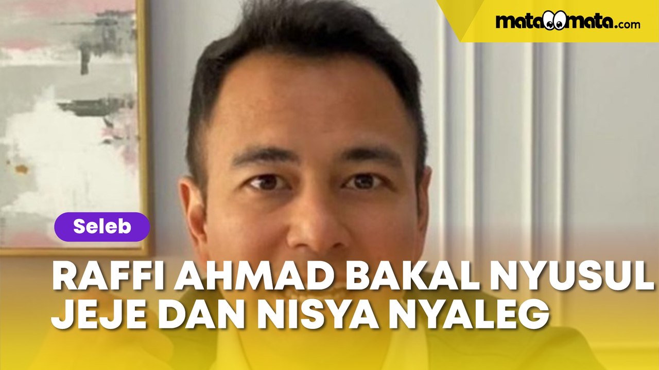 Raffi Ahmad Bakal Nyusul Jeje Govinda dan Nisya Ahmad Nyaleg Bareng PAN?