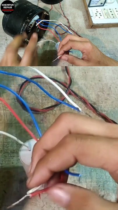 Toofan fan capacitor connection | Farata Fan Connection | shorts
