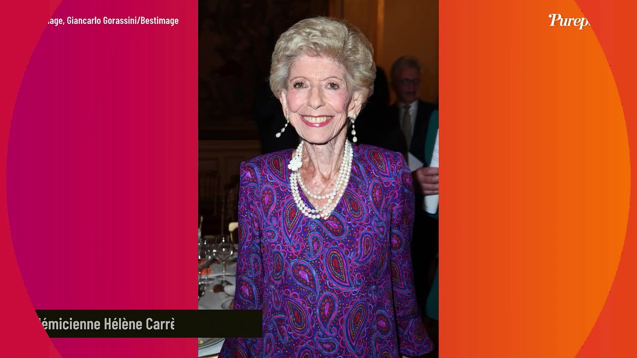 "Quelle épreuve de perdre sa mère" : Marina Carrère d'Encausse, fille d'Hélène Carrère d'Encausse, sort du silence avec émotion