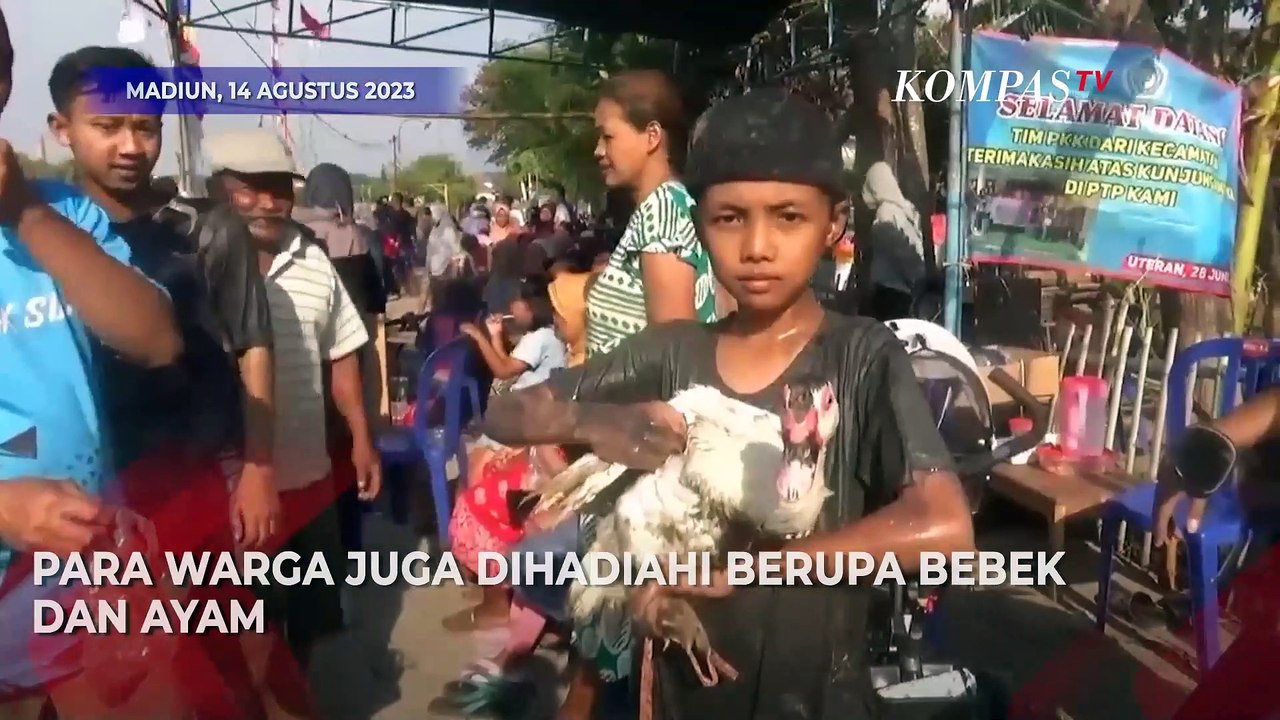 Lomba-Lomba Unik 17 Agustus di Madiun: Tancap Bendera hingga Tangkap Lele