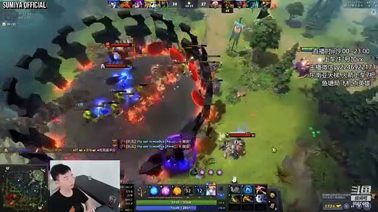 Most Imba Combo in 7.34? | Sumiya Invoker Stream Moment 3839