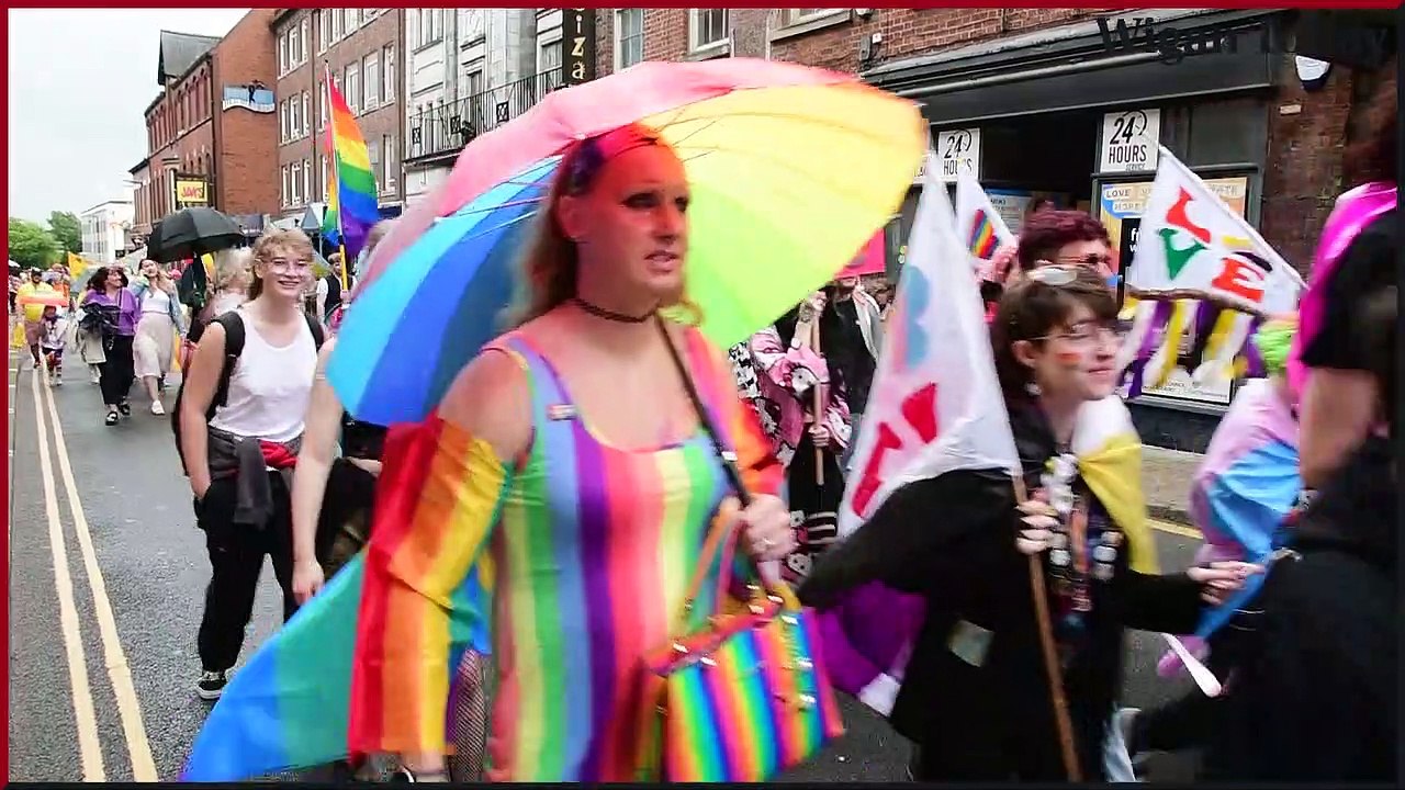 Crowds flock to attend Wigan Pride 2023