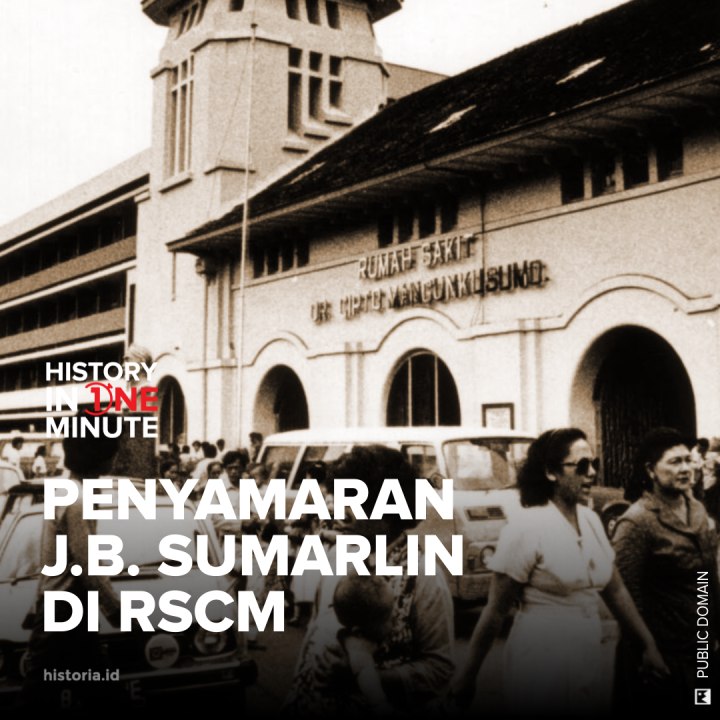 Penyamaran J.B. Sumarlin di RSCM