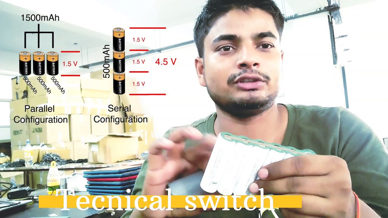 Series, Parallel and Series-Parallel Connection of Batteries#series #parallel #battery Tecnical switch #tecnical_switch