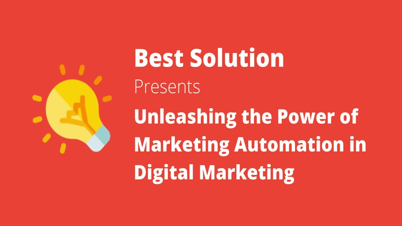 Unleashing the Power of Marketing Automation in Digital Marketing