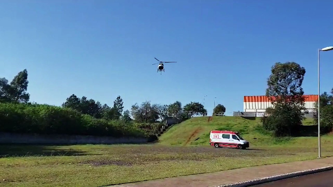 Idoso com taquicardia é socorrido pelo Aeromédico
