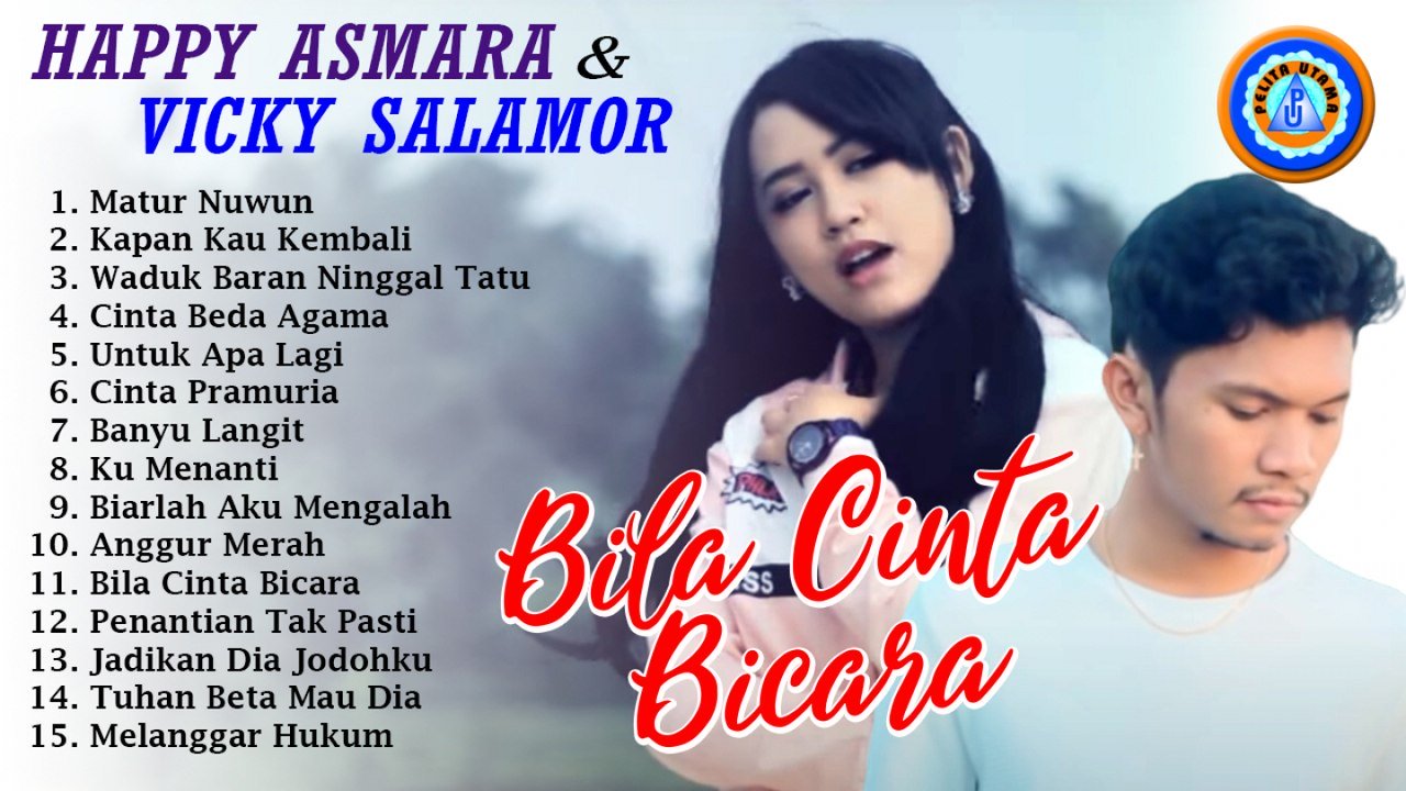 HAPPY ASMARA - VICKY SALAMOR || LAGU LAGU TERBAIK 2023 || FULL ALBUM