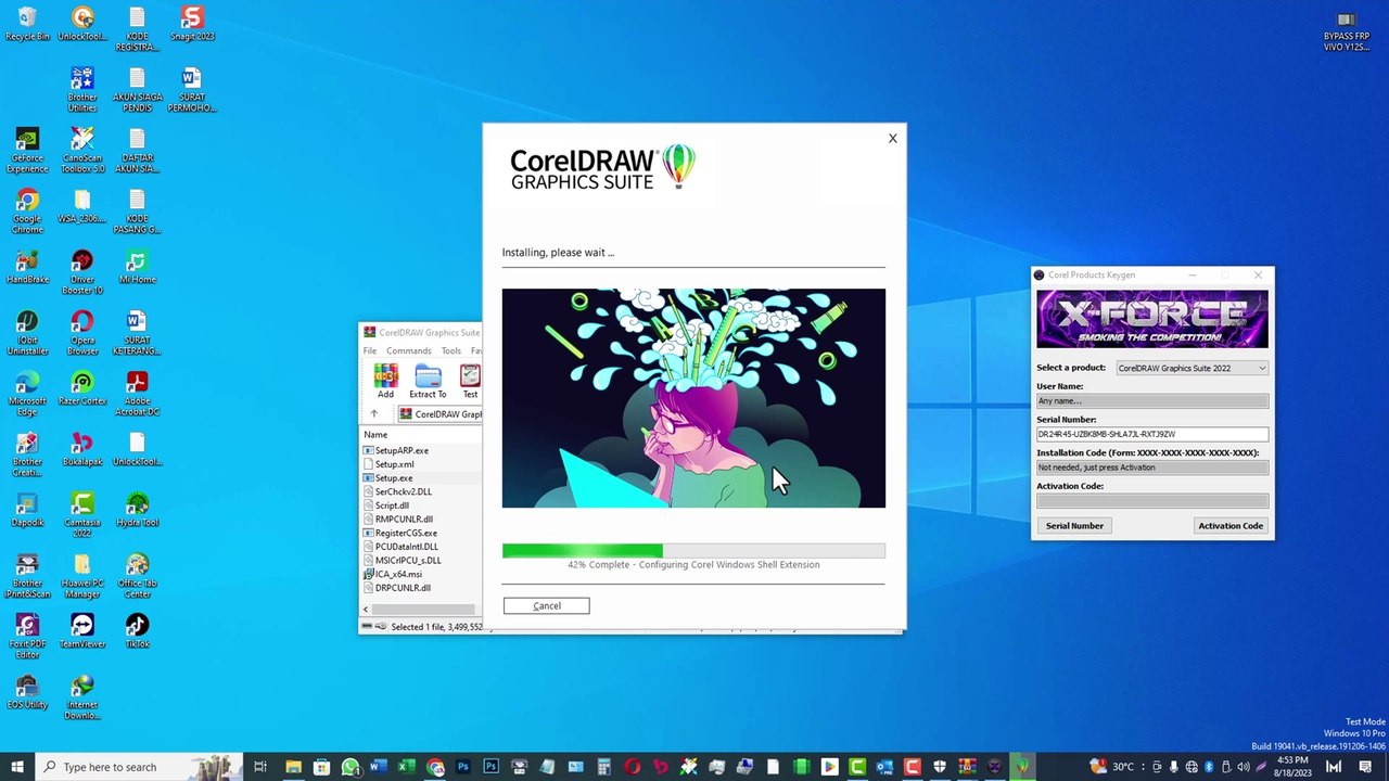 Cara Install CorelDraw 2023 bagi Pemula Tanpa Skip Awal sampai Akhir
