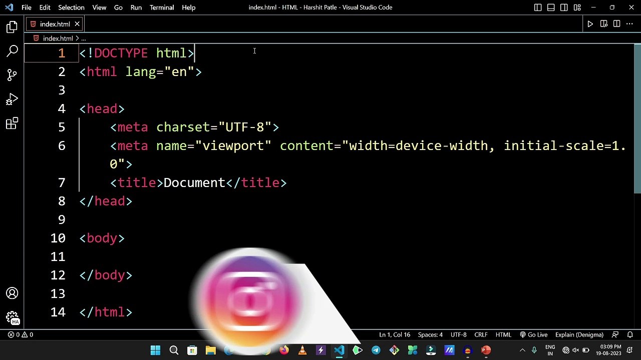 HTML & CSS Live Preview Using VS Code | 2 Ways to Preview | Real Time Preview in VS Code | #vscode |