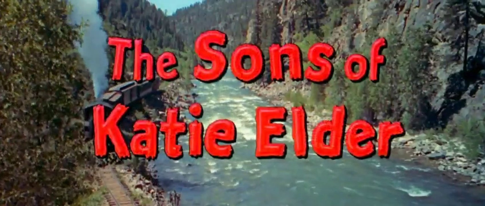 I 4 FIGLI DI KATIE ELDER (The Sons of Katie Elder, 1965) - Clip: Imboscatata.