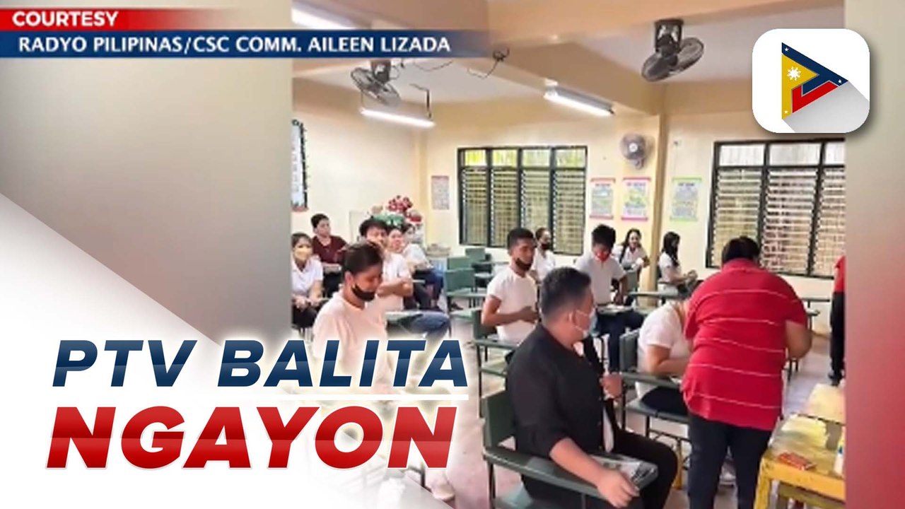 373,635 examiness, sumailalim sa pen and paper test ng CSC