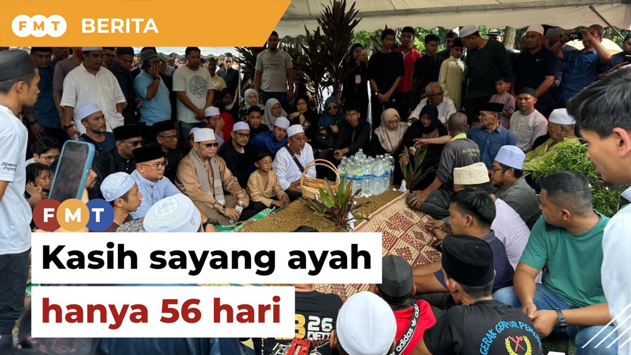 Anak ketiga Idris hanya sempat rasai kasih sayang ayah 56 hari