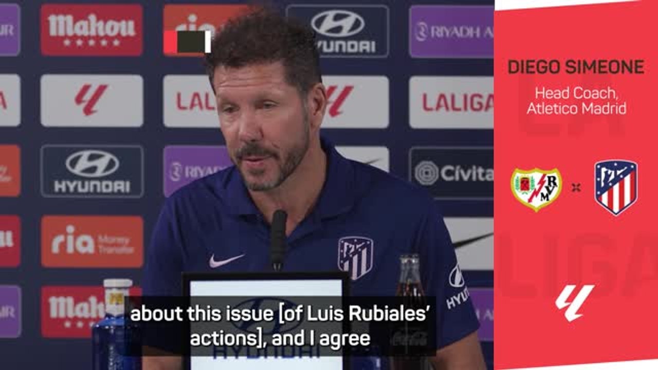 Simeone Slams Rubiales, Claims Distraction from Spain’s World Cup Success ⚽