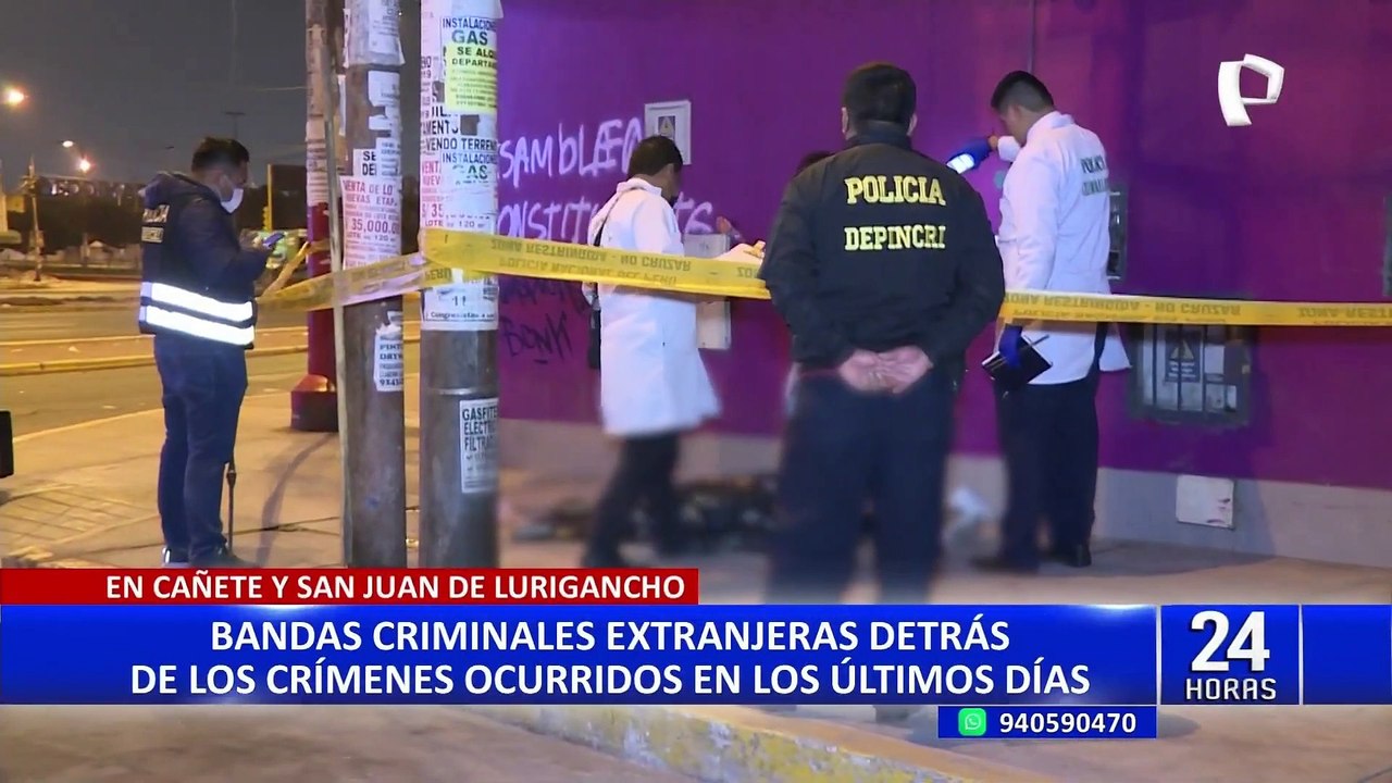 No solo es el 'Tren de Aragua': conozca las otras bandas extranjeras que vienen operando en Lima