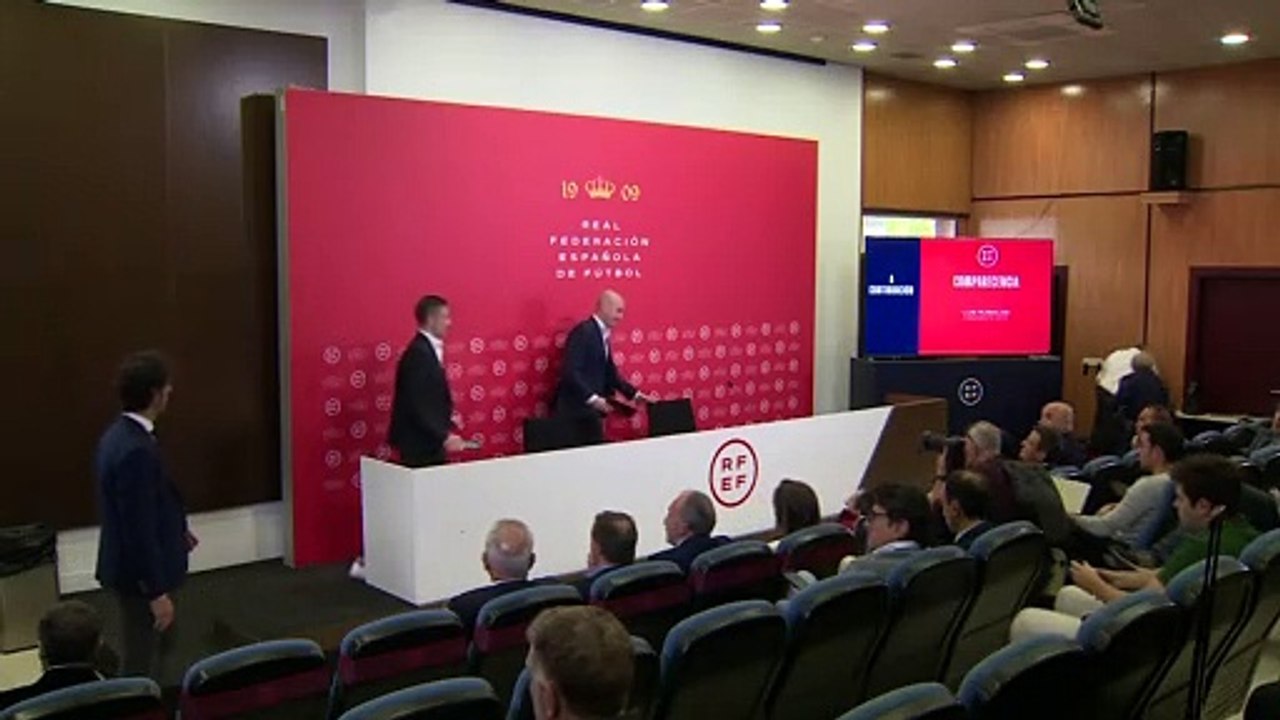 Rubiales dimite este viernes como presidente de la RFEF