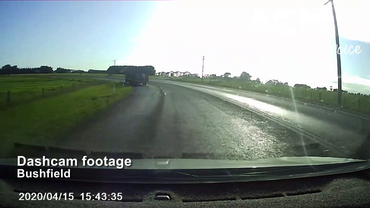 Dashcam footage - August 25, 2023 - The Standard