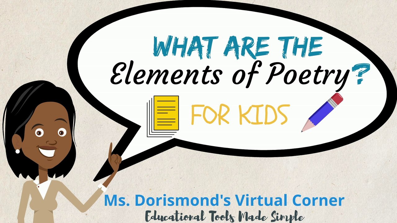 Elements of Poetry | Poetry Writing for Kids