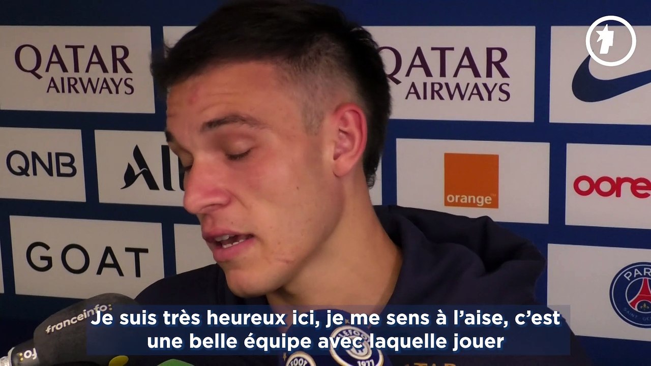 Manuel Ugarte raconte ses débuts au PSG