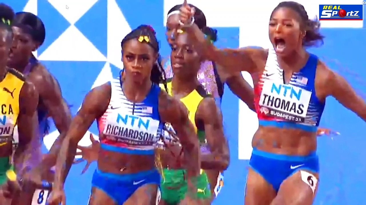 Sha'Carri Richardson Leads Team to Victory in Women’s 4x100m Relay at World Athletics Budapest 2023