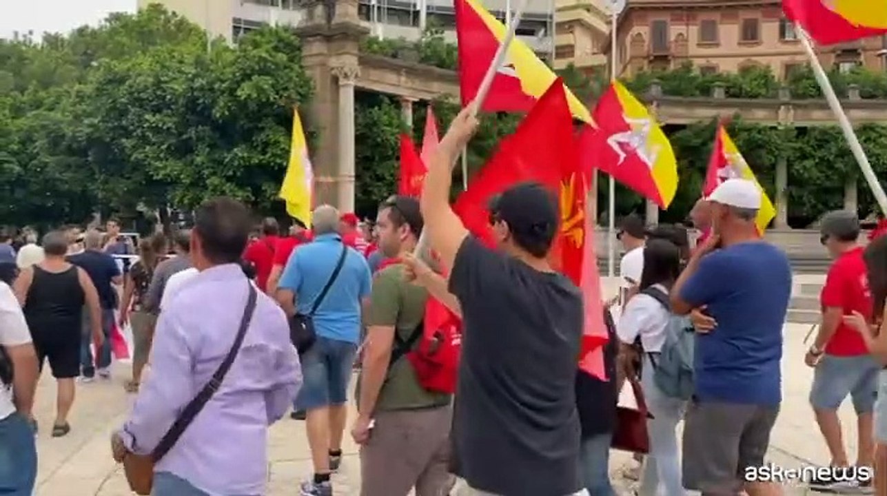 Reddito di cittadinanza, nuova manifestazione a Palermo