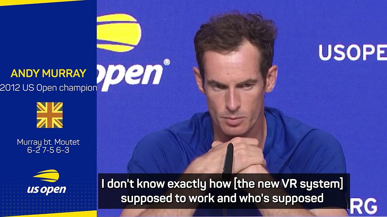 TENNIS: US Open: Murray critical of US Open Video Review system
