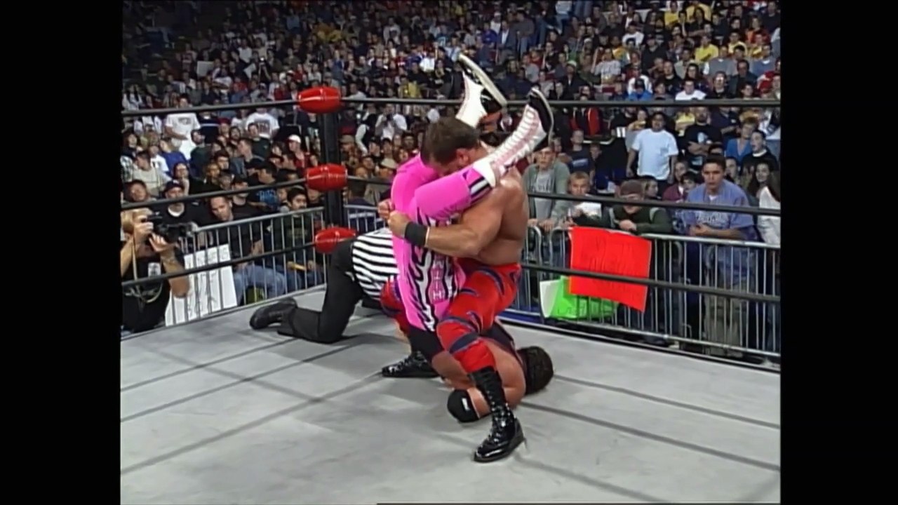 Bret Hart vs Chris Benoit: Owen Hart Tribute Match: WCW Nitro October 4, 1999