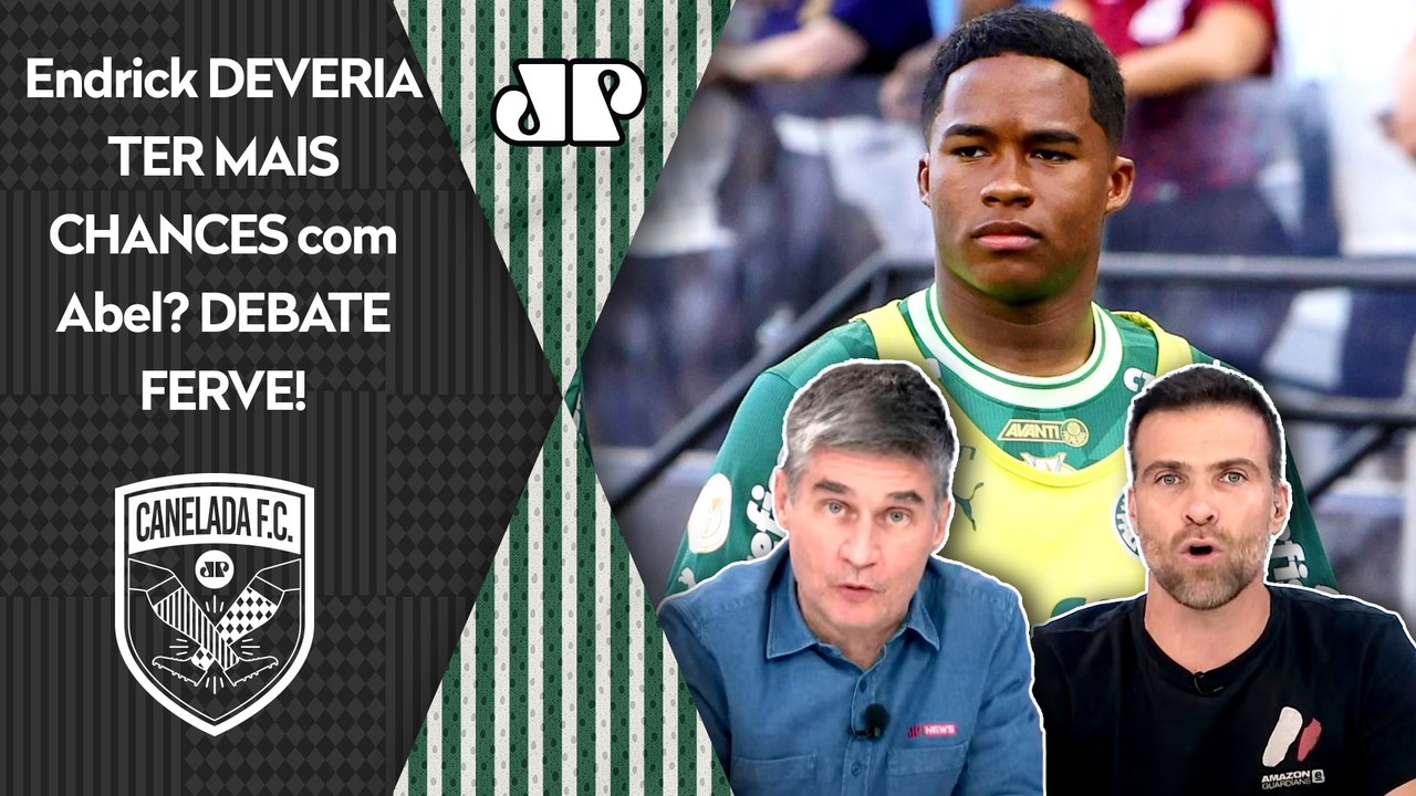 "NÃO É POSSÍVEL! EU NÃO CONSIGO ENTENDER! Por que é que o Endrick..." Joia do Palmeiras GERA DEBATE!