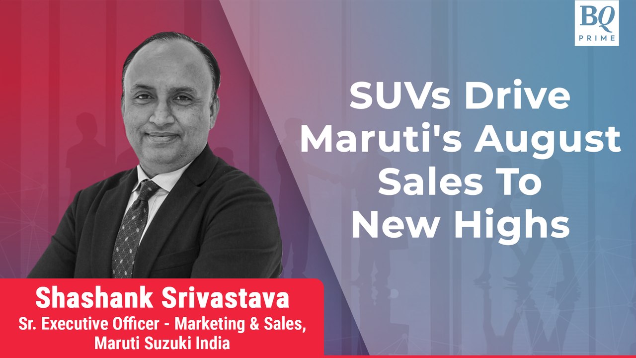 Maruti Suzuki Records Highest-Ever Monthly Sales In August | BQ Prime