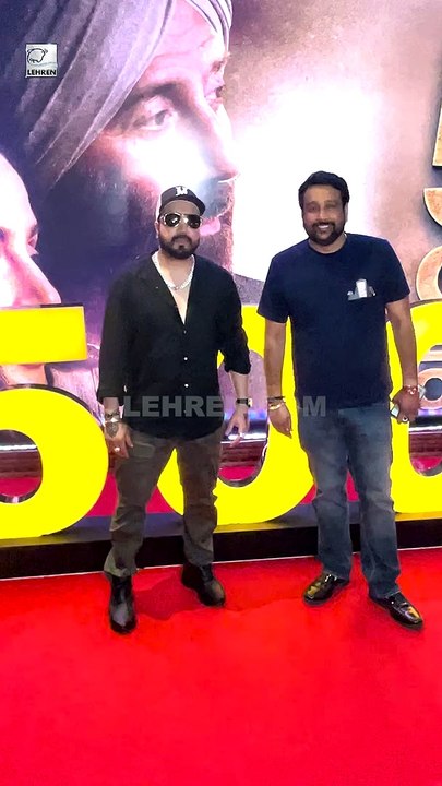 Mika Singh at Gadar 2 success party