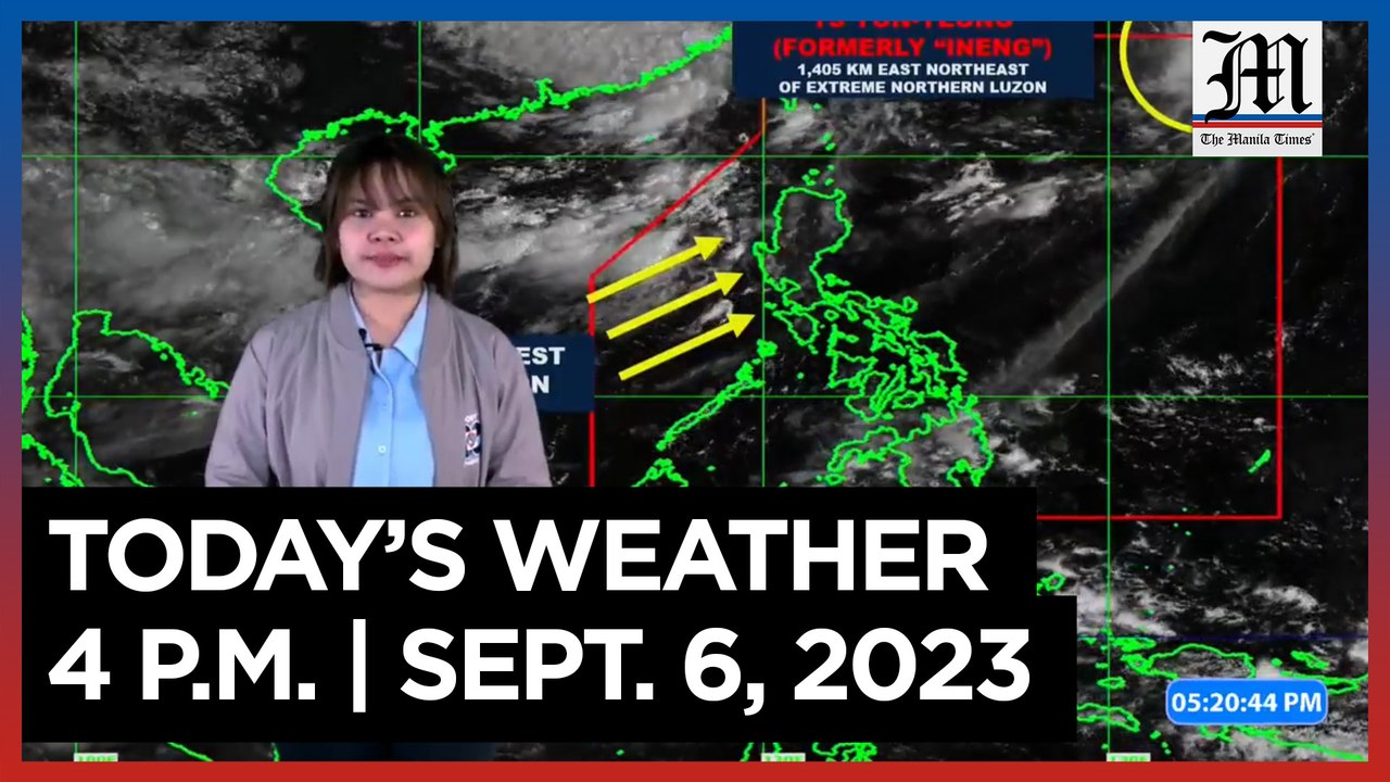Today's Weather, 4 P.M. | Sept. 6, 2023