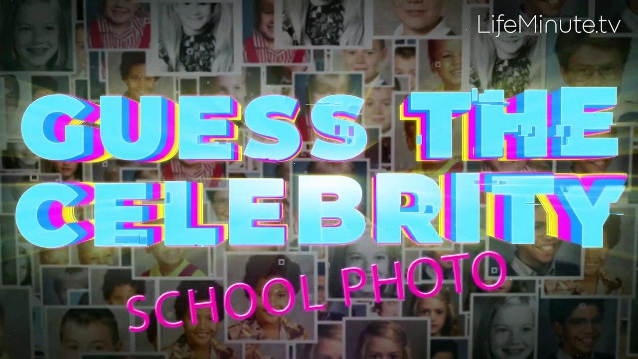 Guess the Celebrity School Photo