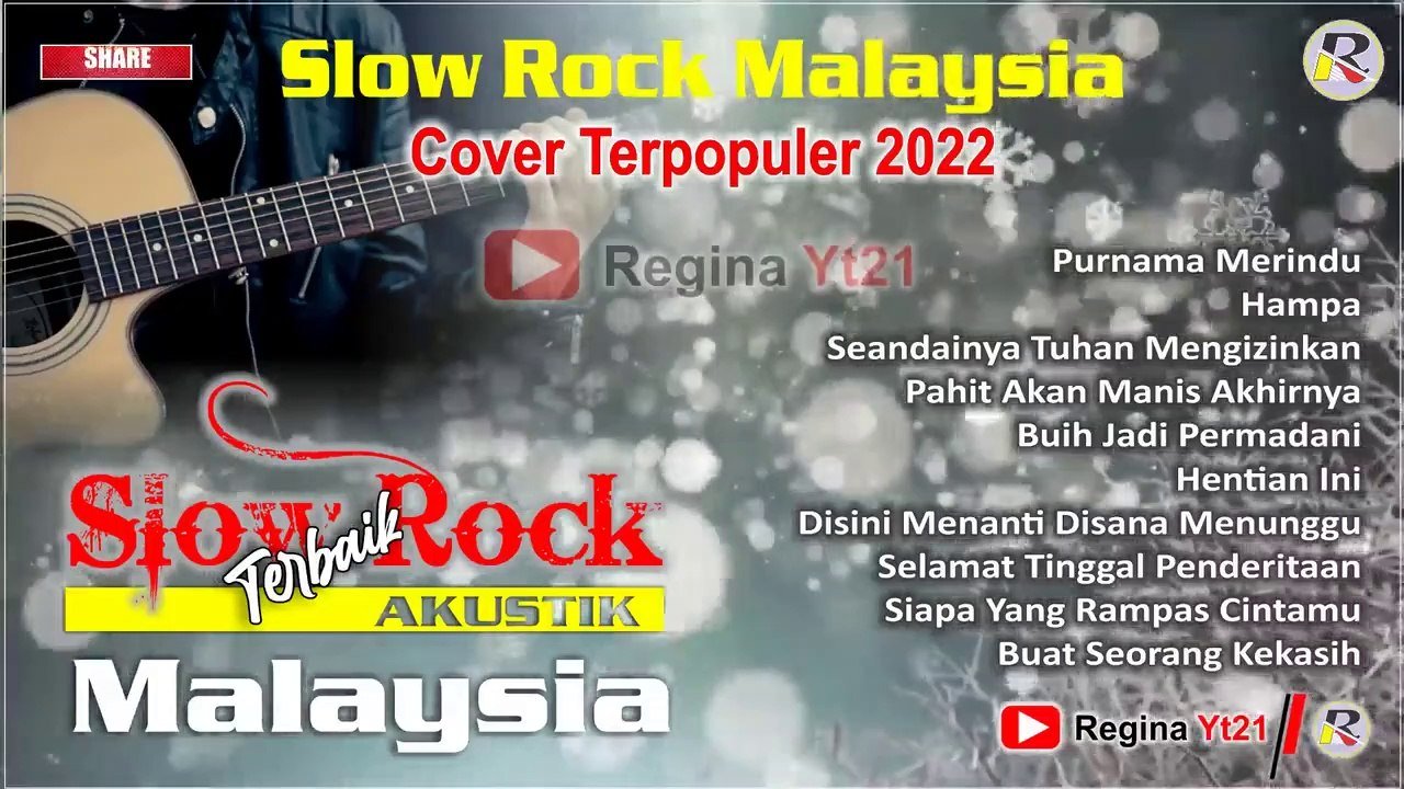 Top Slow Rock Hits from Malaysia in the 80s and 90s