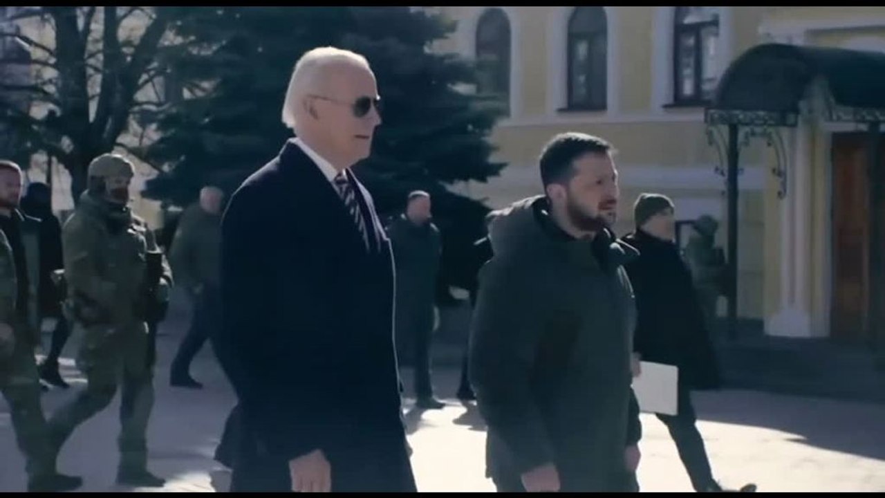 Ecco lo spot per Biden che celebra il suo coraggio a Kiev
