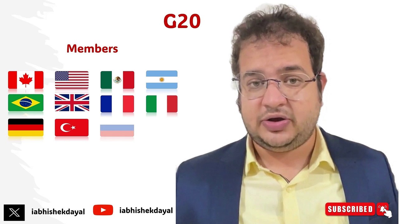 What is G20 || Members & its Importance.