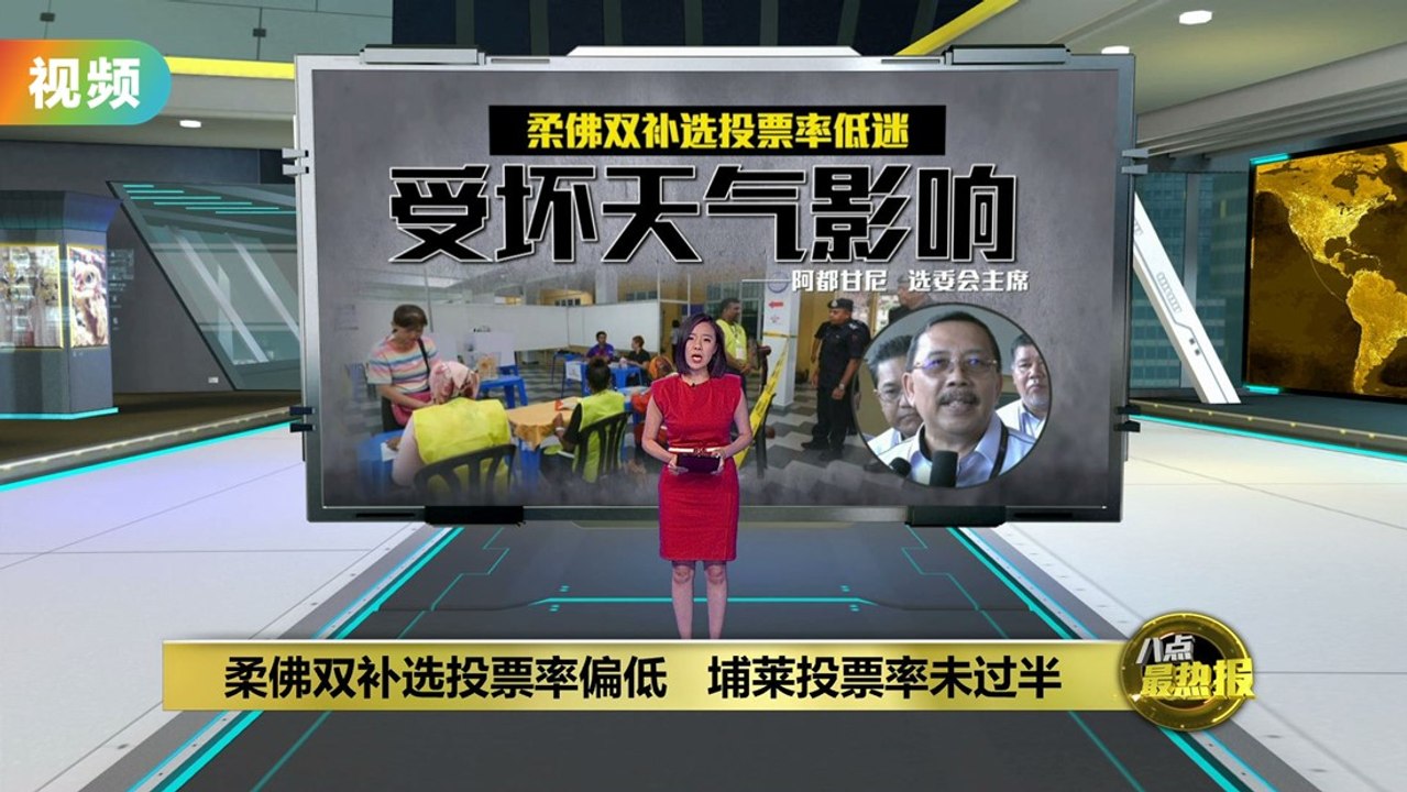 柔佛双补选投票率偏低   埔莱投票率未过半