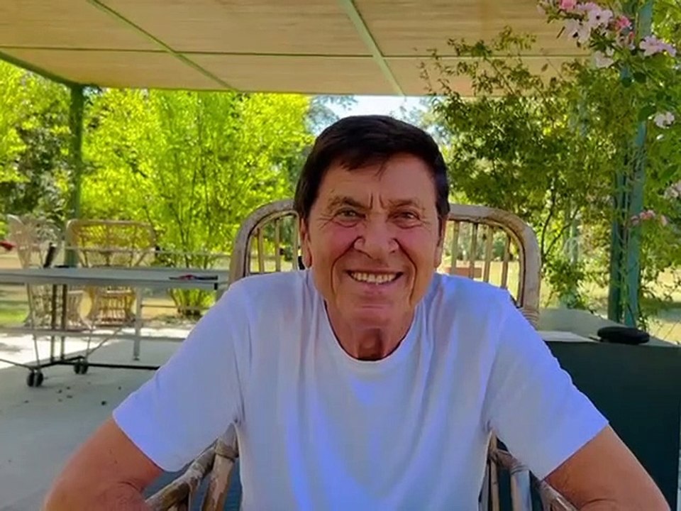 Gianni Morandi, il saluto ai social