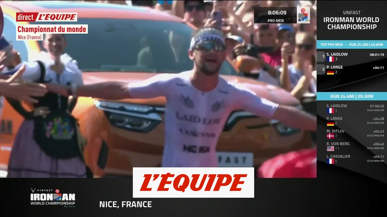 Le Français Sam Laidlow triomphe à Nice - Ironman - Mondiaux (H)