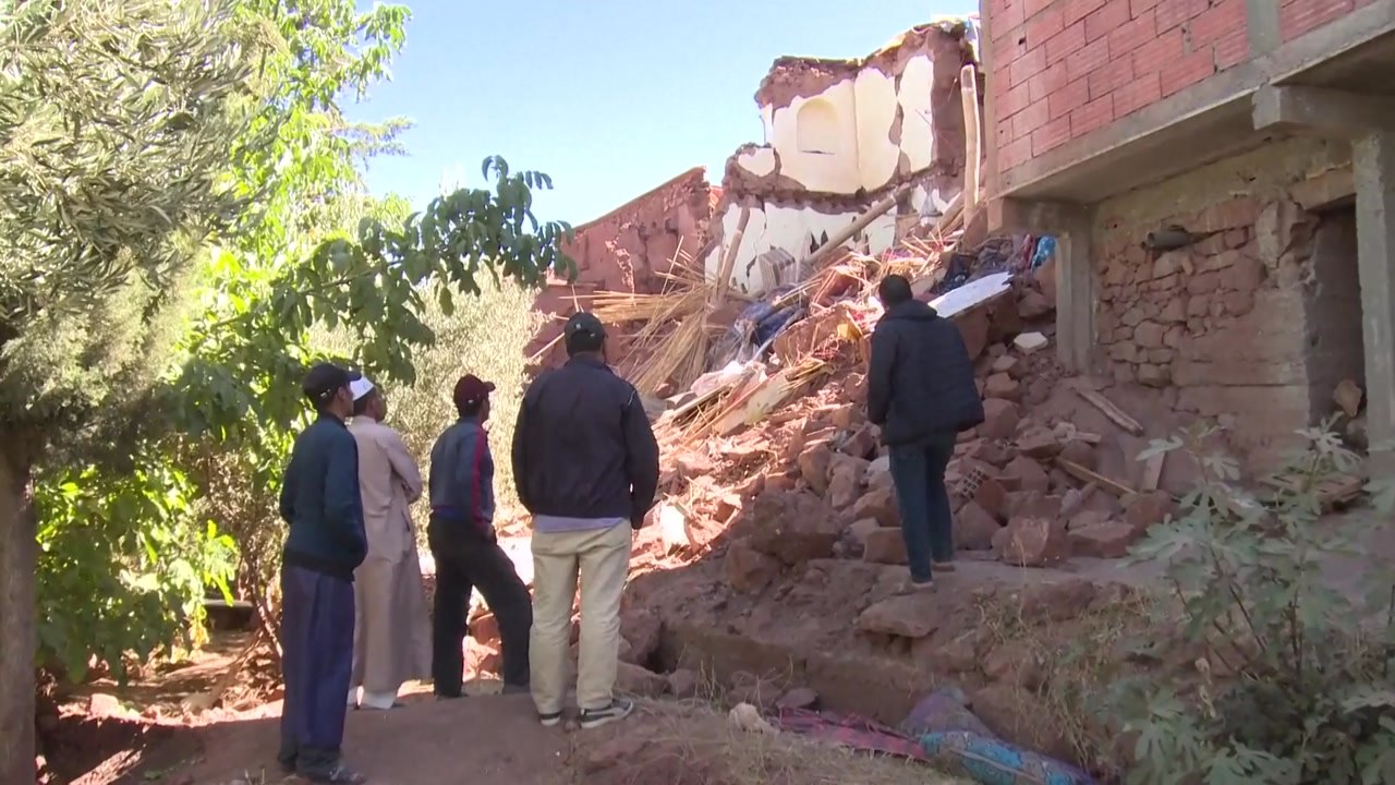 美지질조사국, 모로코 강진 '적색경보'로 상향 / YTN