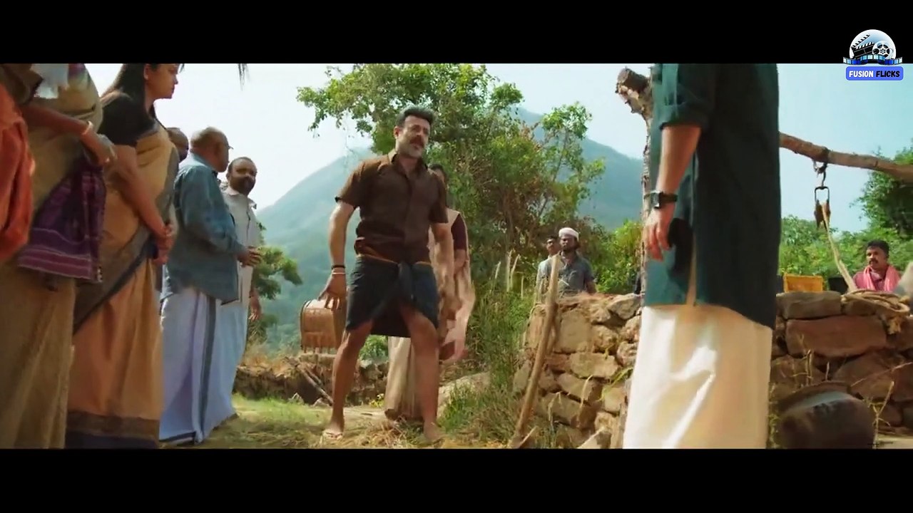 AARAATTU MOHANLAL MASS MOVIE SCENE