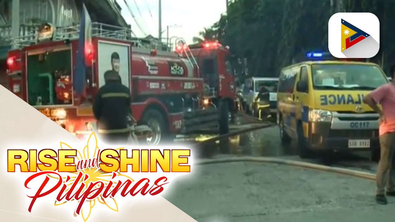 2 ancestral houses, nasunog sa Teacher's Village sa Quezon City