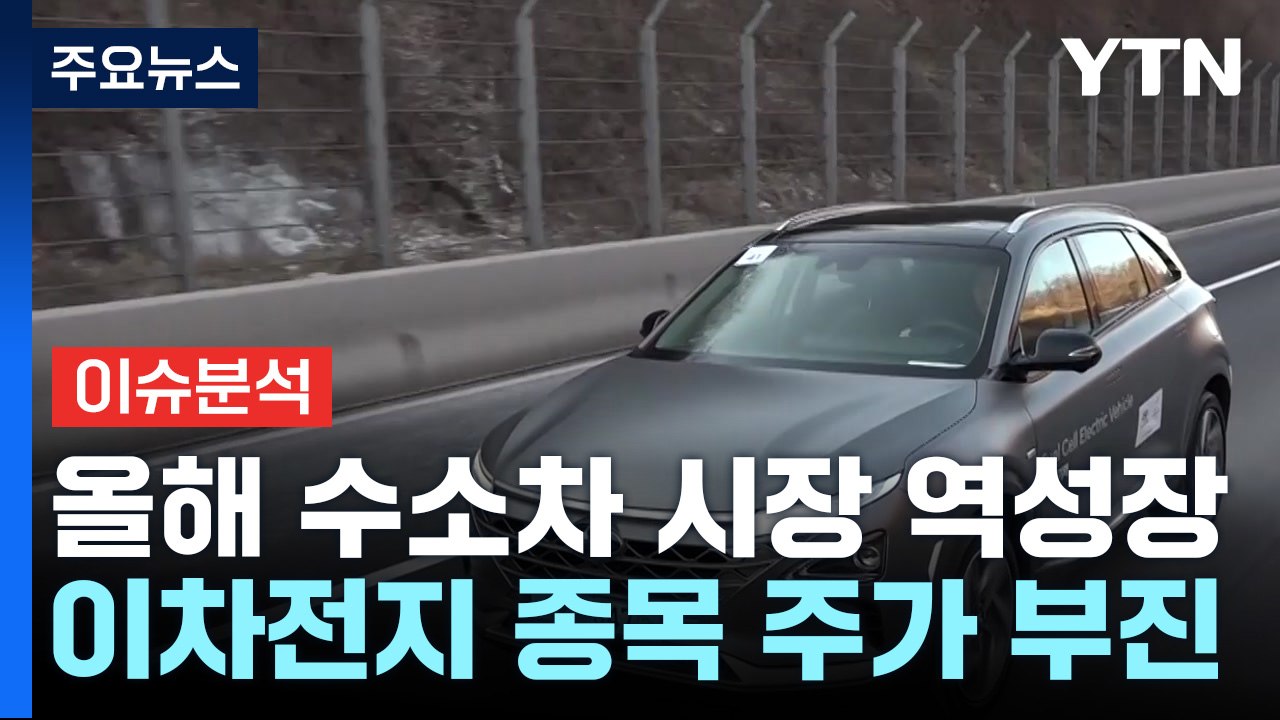 [굿모닝경제] 수소차 부진 속 대세 이룬 전기차...그런데 이차전지는 '추락' / YTN