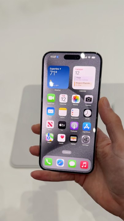 On a vu l'iPhone 15 Pro Max !